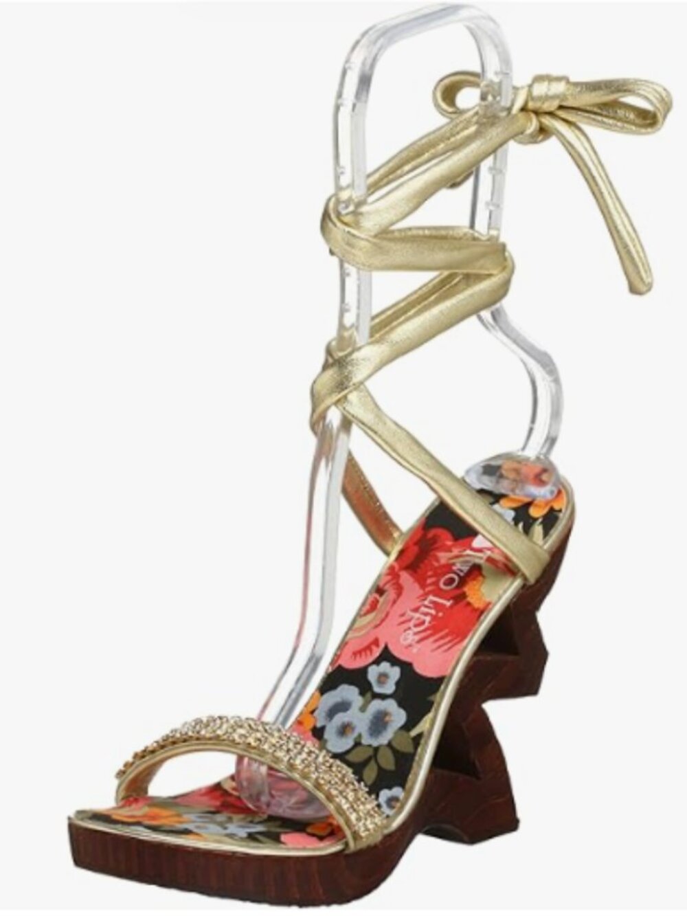 Two Lips Zesty Sandal – Gold 8M NWOB